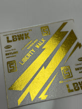 Load image into Gallery viewer, LBWK / Liberty Walk Nissan - Gold - JDM - Waterslide Decals