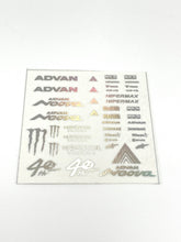 Load image into Gallery viewer, Advan Neova - Chrome Hologram - JDM - Waterslide Decals