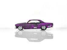 Load image into Gallery viewer, 1:64 scale hot wheels chevy nova drag racing car wheels