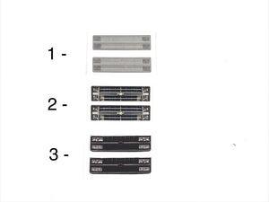 '83 Chevy Silverado Box Truck Headlights / Grill - USDM - Waterslide Decals